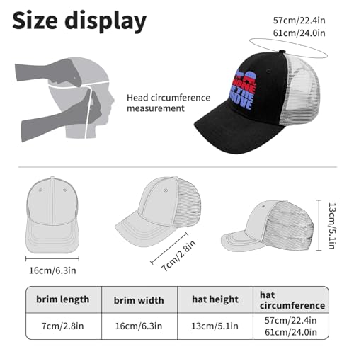 None of The Above 2024 Political Trucker Hat