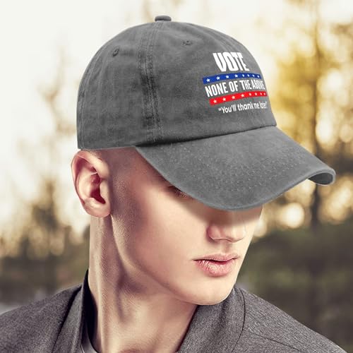 Vote None of The Above Baseball Cap