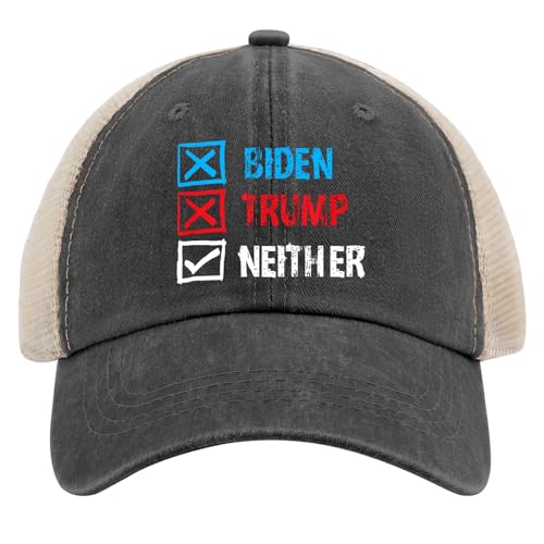Vote None of the Above Baseball Cap