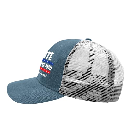 Vote None of The Above Baseball Cap