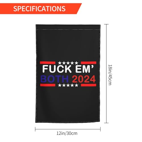 2024 Trump vs. Biden Garden Flag - 12x18