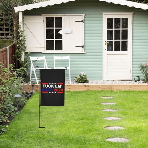 2024 Trump vs. Biden Garden Flag - 12x18