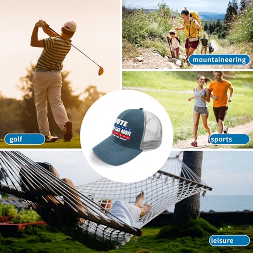 Vote None of The Above Baseball Cap