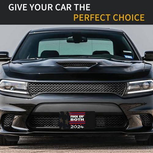 2024 Trump and Biden License Plate Tag