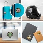 Funny Giant Asteroid 2024 Vinyl Bumper Sticker