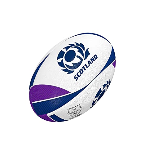 Scotland supporter rugby ball by Gilbert, size 5