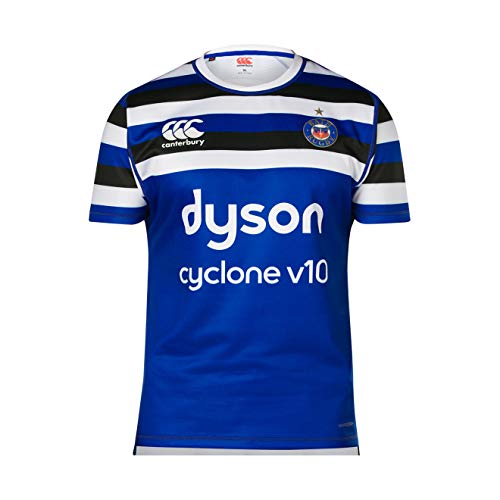  Official Canterbury Bath Rugby Men's Short Sleeve Rugby Jersey -All Sizes
