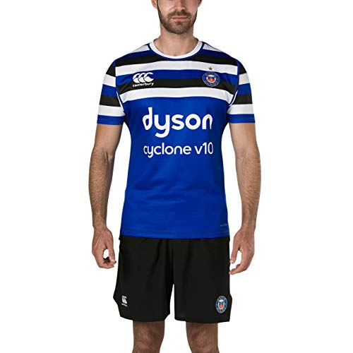  Official Canterbury Bath Rugby Men's Short Sleeve Rugby Jersey -All Sizes