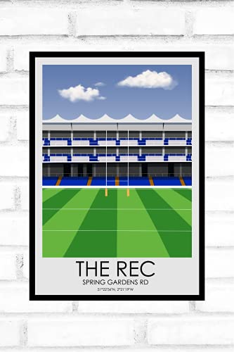 The Recreation Ground - Bath Rugby Stadium Print