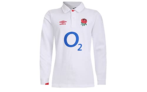 Umbro England RFU Women's Classic Rugby Jersey, White