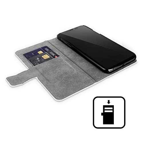 England Rugby Union Leather Book Wallet Case for iPhone