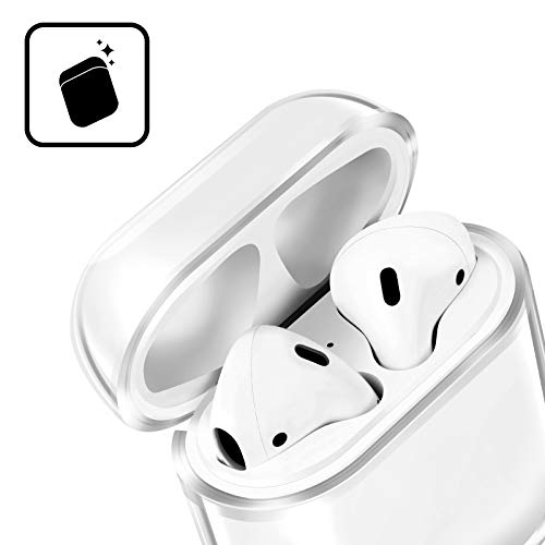 England Rugby Union Clear Hard Crystal AirPods Case