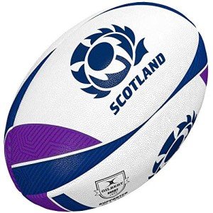 Scotland supporter rugby ball by Gilbert, size 5