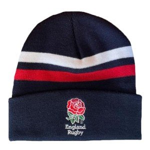 England RFU Knitted Rugby Hat - Perfect Gift Idea