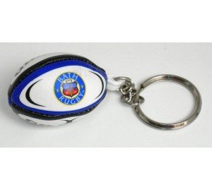 Bath rugby ball Gilbert key ring