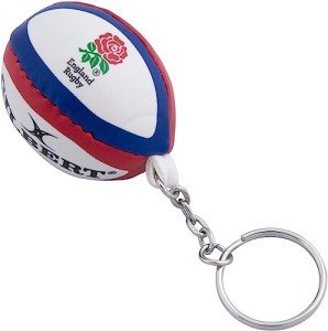 England rugby ball Gilbert key ring