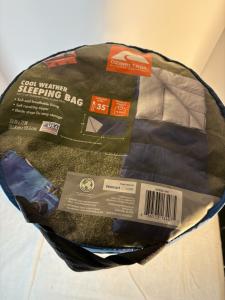 Ozark Trail 35°F Rectangular Sleeping Bag, Blue