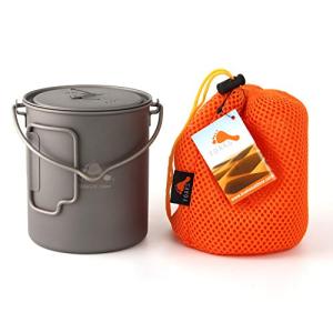 TOAKS 750ml Titanium Pot with Bail Handle
