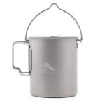 TOAKS 750ml Titanium Pot with Bail Handle