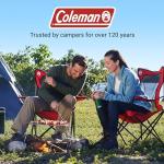 Coleman Quad Camping Chair with Cooling Mesh Back
