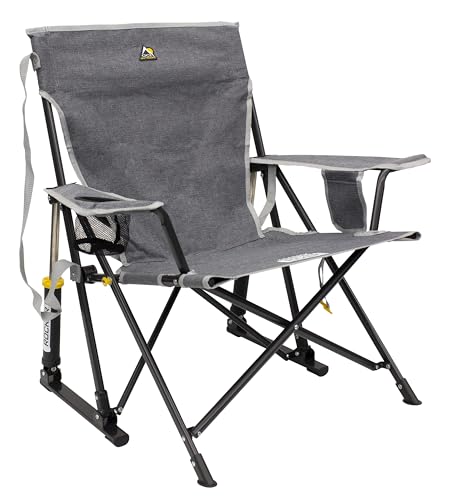 GCI Outdoor Kickback Rocker Camping Chair - Gray