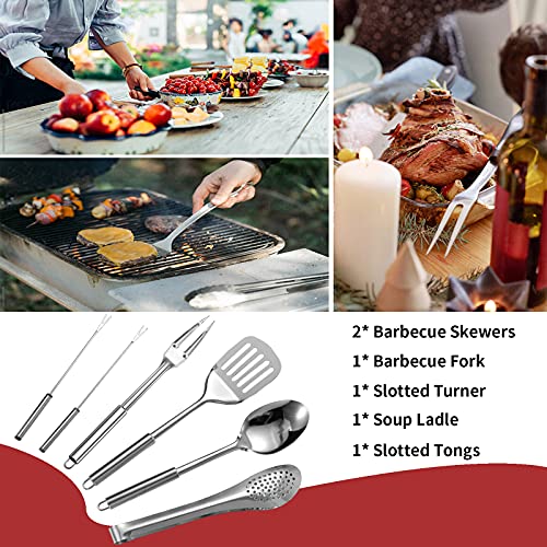 Portable 27-Piece Camping Kitchen Tool Set