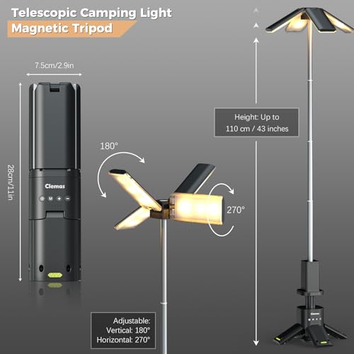 Rechargeable 14,000mAh LED Camping Lantern with Magnet