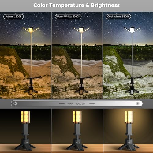 Rechargeable 14,000mAh LED Camping Lantern with Magnet
