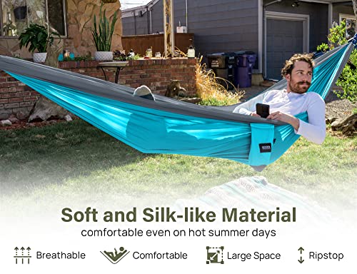 Kootek Portable Double & Single Camping Hammock