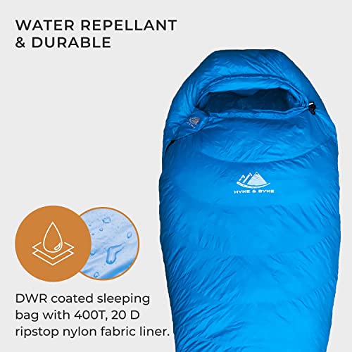 Ultralight 0°F Down Sleeping Bag for Backpacking