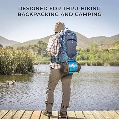 Ultralight 0°F Down Sleeping Bag for Backpacking