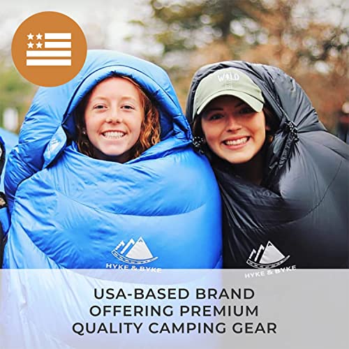 Ultralight 0°F Down Sleeping Bag for Backpacking