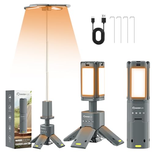 SakerPlus 14000mAh Rechargeable Camping Lantern