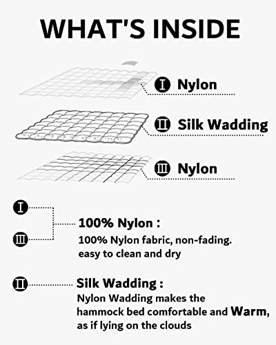 Portable Camping Hammock with Travel Straps