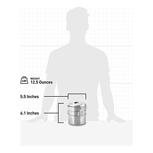 Solo Stove Pot 1800: Stainless Steel Camping Pot