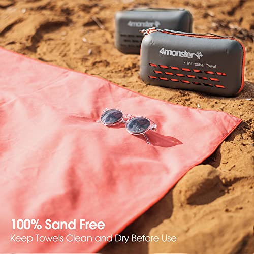 Super Absorbent Microfiber Camping Towels - Quick Drying