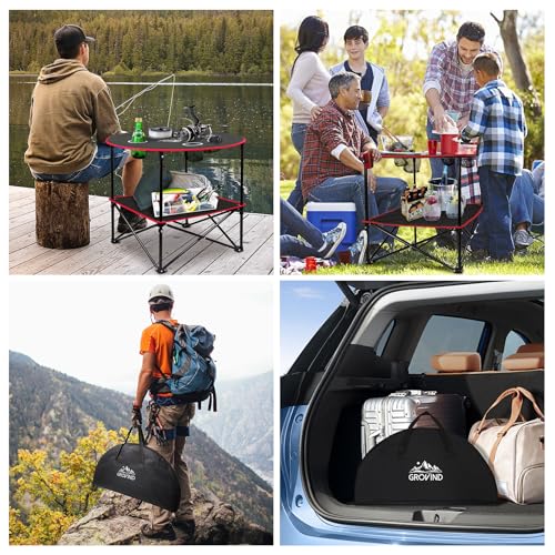 Portable Camping Picnic Table with Carry Bag