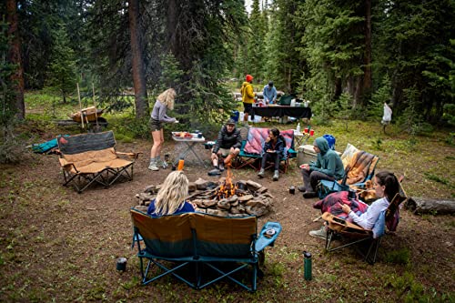 Kelty Low Loveseat Camping Chair - Portable Folding Seat