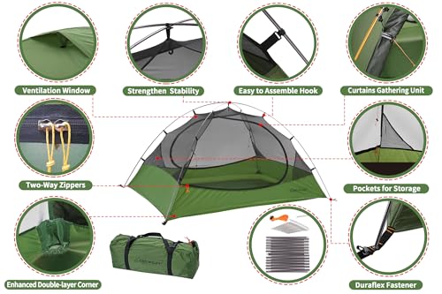 Clostnature Ultralight 2-Person Waterproof Camping Tent