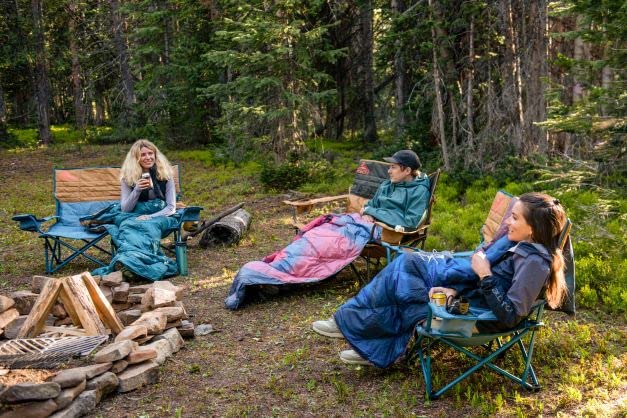 Kelty Low Loveseat Camping Chair - Portable Folding Seat