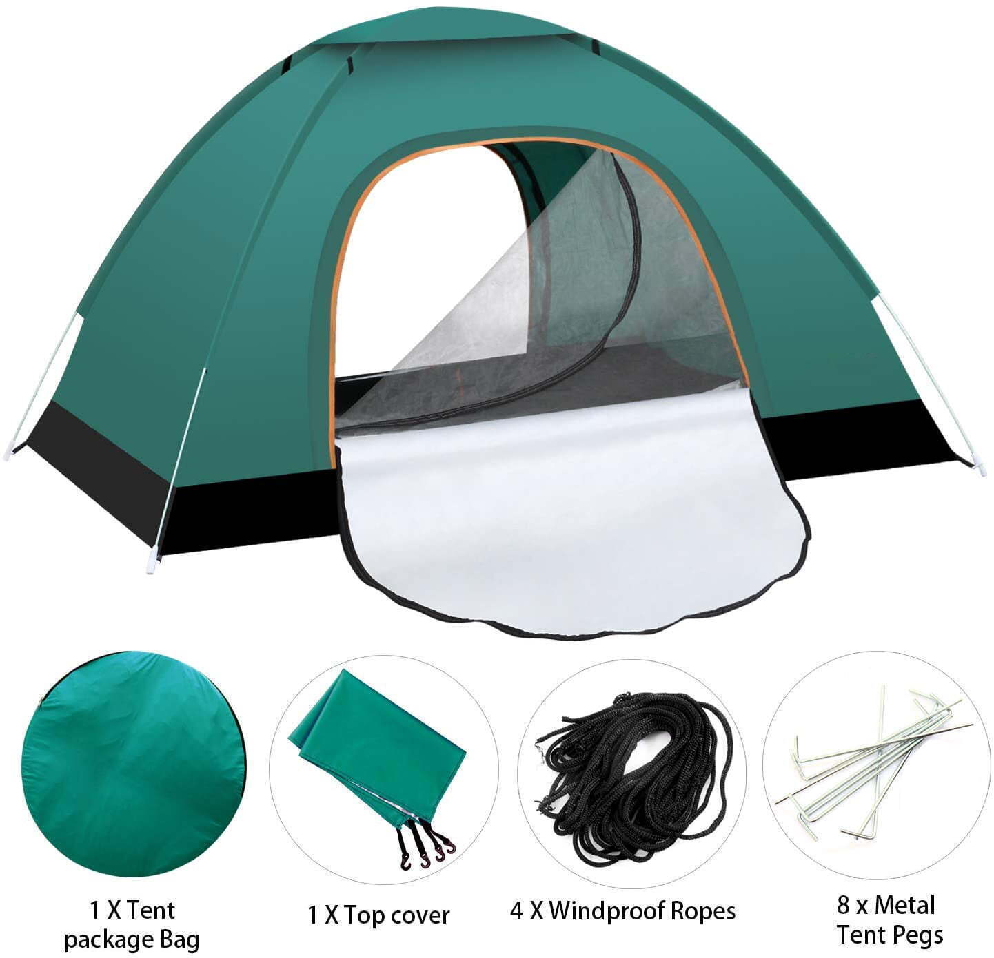 Lightweight Waterproof Dome Tent for 2-3 Campers