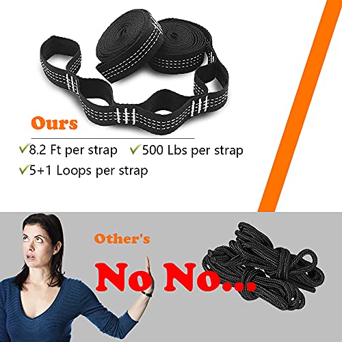 Super Lightweight Portable Camping Hammock with Straps