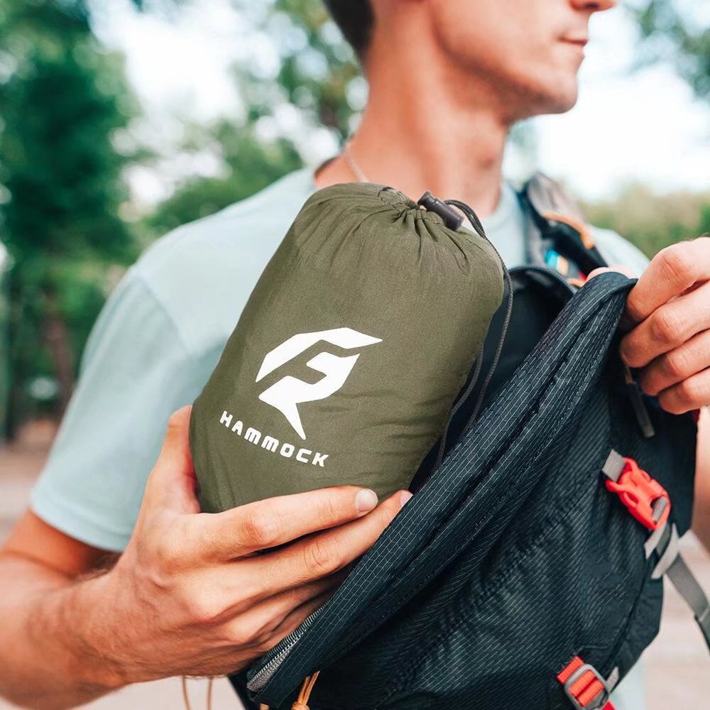 Lightweight Single Camping Hammock - Supports 400 lbs
