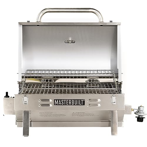 Portable Stainless Steel Propane Grill - Masterbuilt
