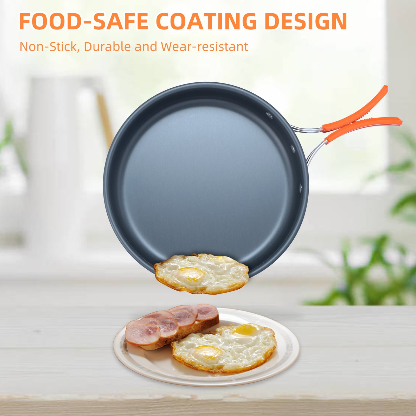 16-Piece Nesting Camping Cookware Set