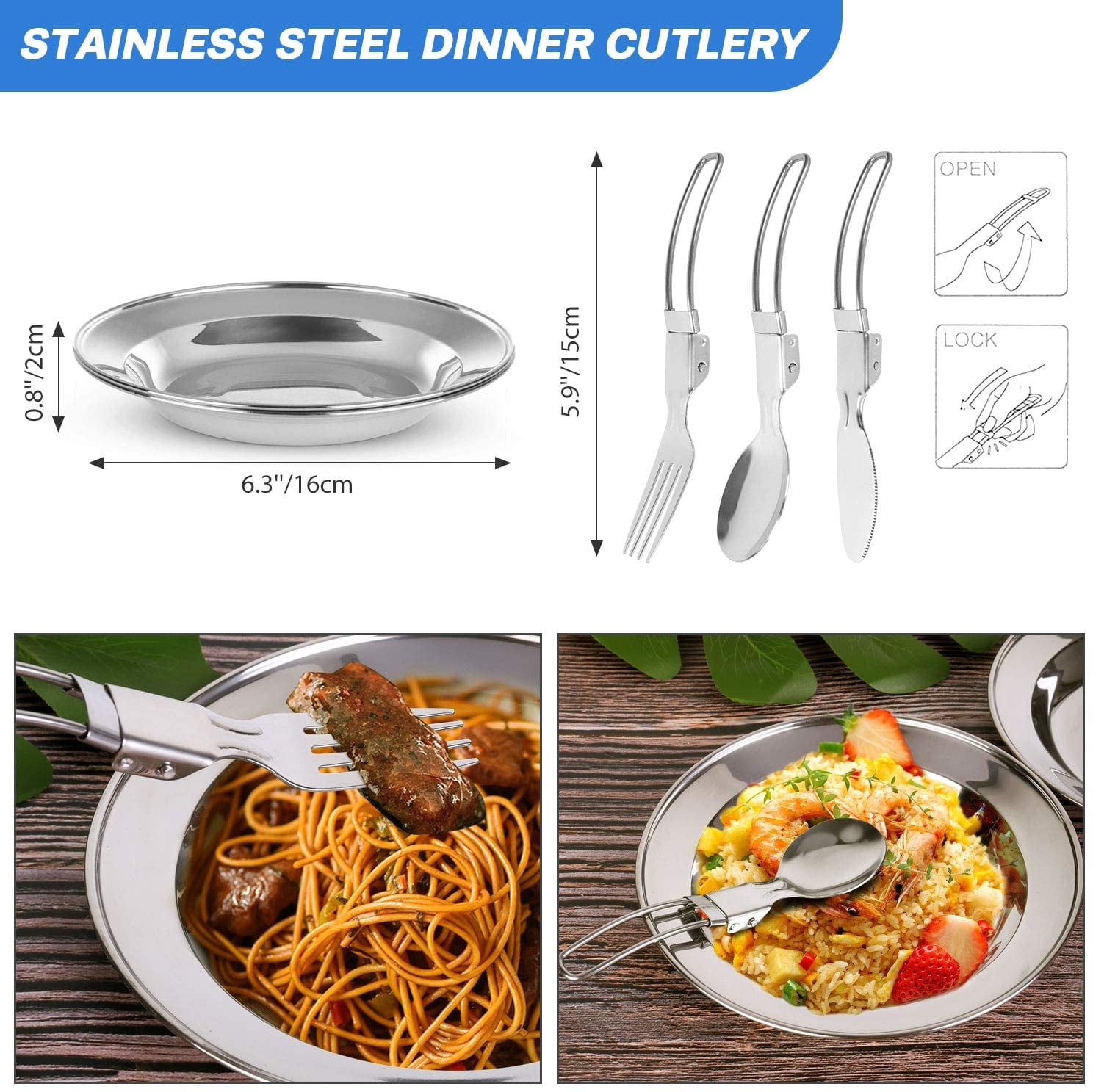 16-Piece Lightweight Camping Cookware Set with Stove