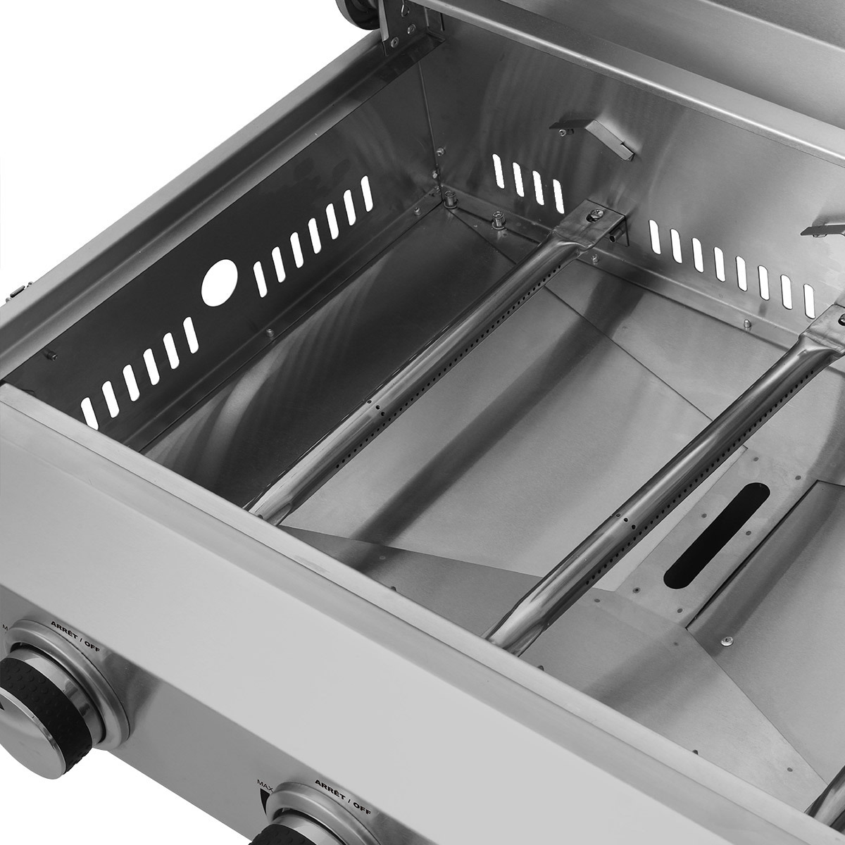 NXR Portable Stainless Steel 3-Burner Gas Grill