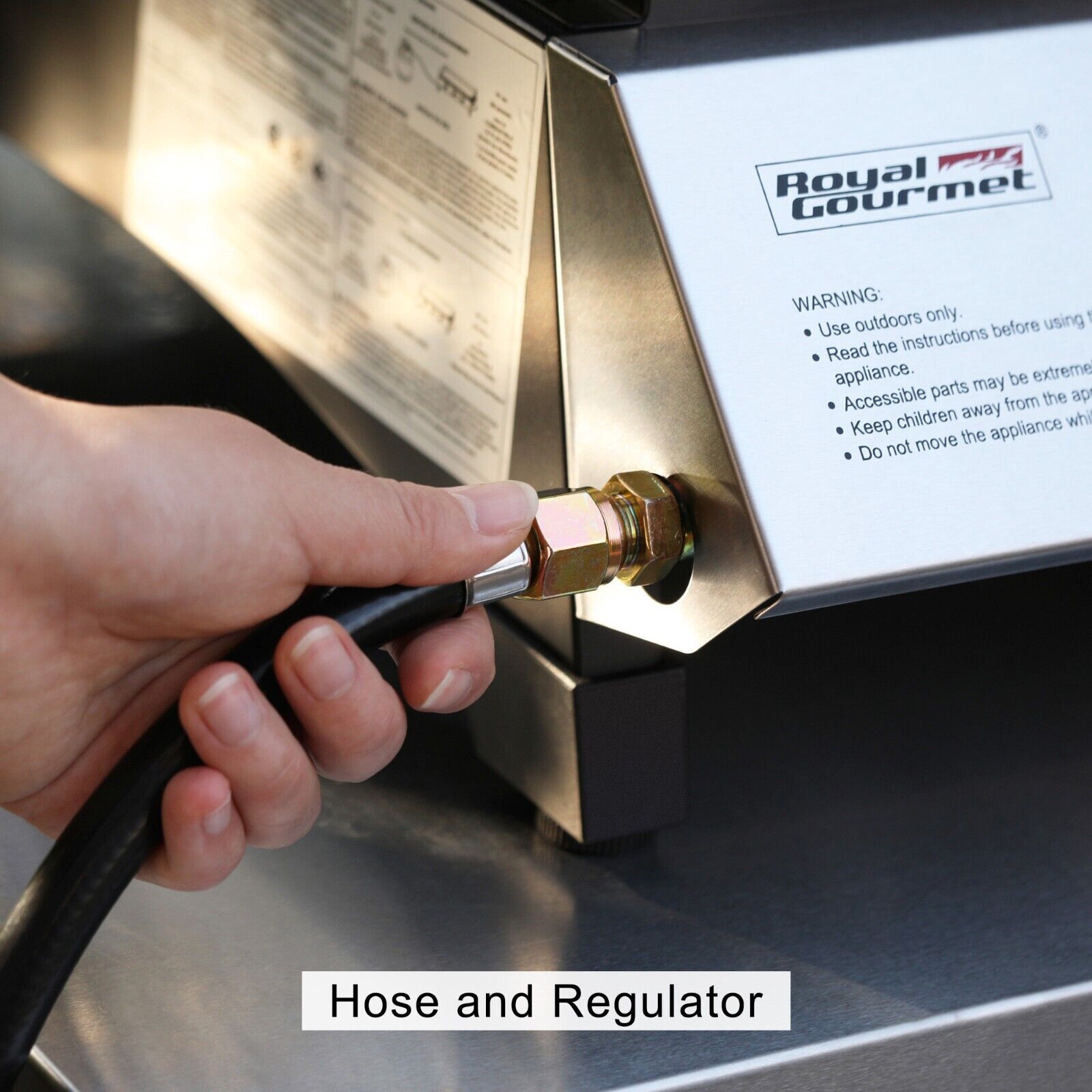 Royal Gourmet 3-Burner Portable Gas Grill