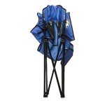 Large Blue Mesh Back Camping Chair