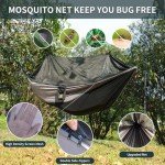 Portable Camping Hammock with Net and Straps